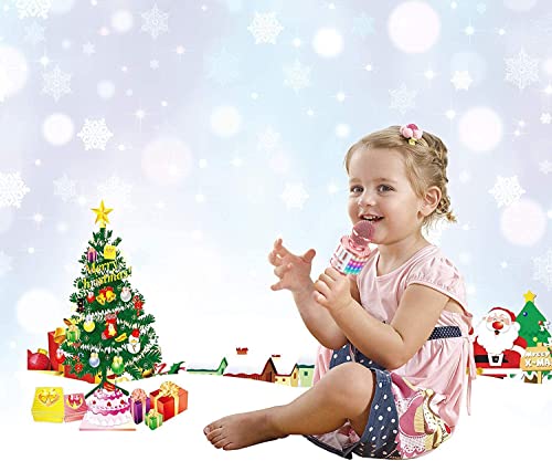 Microphone Karaoke for 3-15 years old, Portable Bluetooth handheld microphone with LED light, Bluetooth Karaoke for kids and adults, girls boys gifts, Home KTV Compatible Android IOS PC -Gold