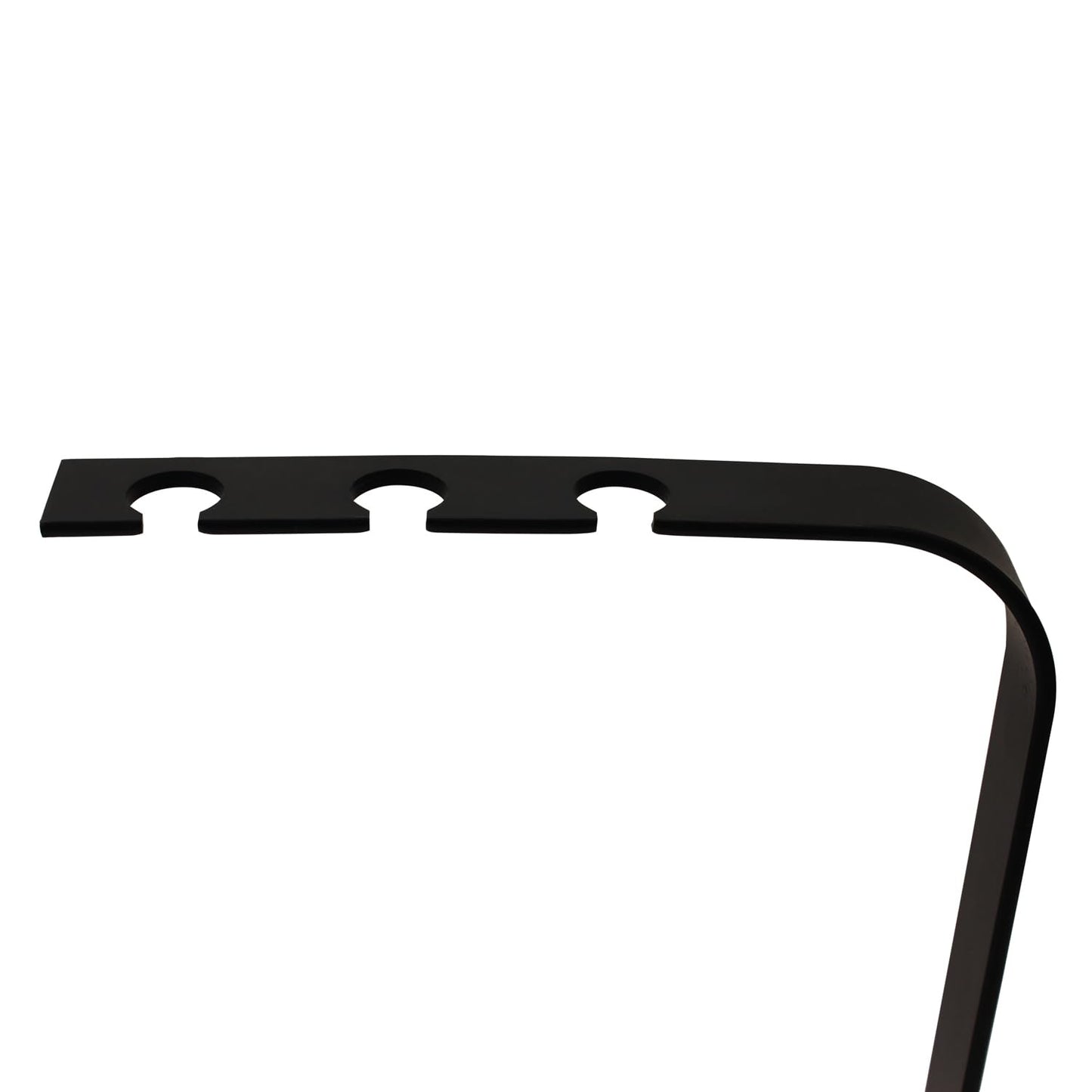 JVL Belmont modern fireplace tool set, Steel, black, 23 x 15 x 45 cm, 3 pieces