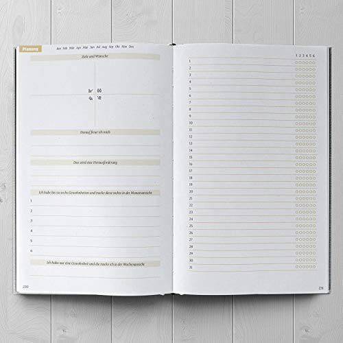 A great plan timeless | Holistic undated planner for more mindfulness and self-love | A5 planner (candy)