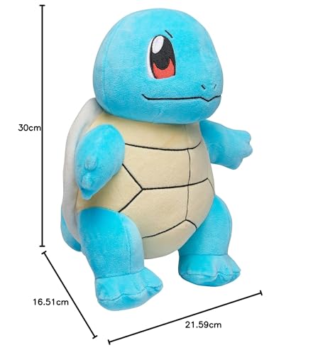 Pokémon PKW0058 - 30 cm plush, Squirtle, official plush.