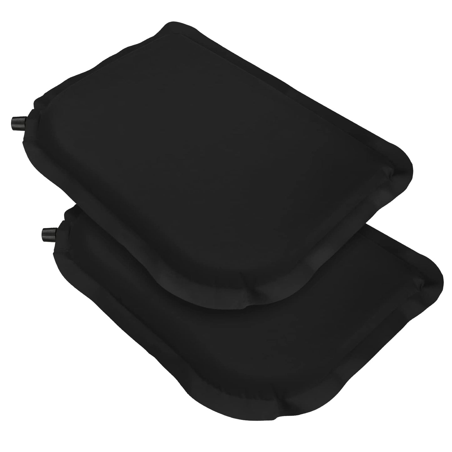 ALPIDEX Self-Inflating Camping Seat Cushion 40 x 30 x 3.8 cm Stadium Thermo Pillow Insulating Outdoor Seat Mat Ultralight, Color: Set of 2