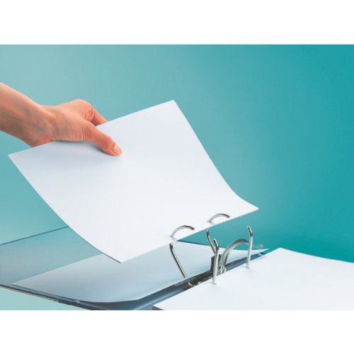 Leitz Quality Folder 180° Active Style, A4, Arctic White, Rounded spine with 8.2 cm width, Elastic band closure, Lightweight Polyfoam, 11080004 (Pack of 2)