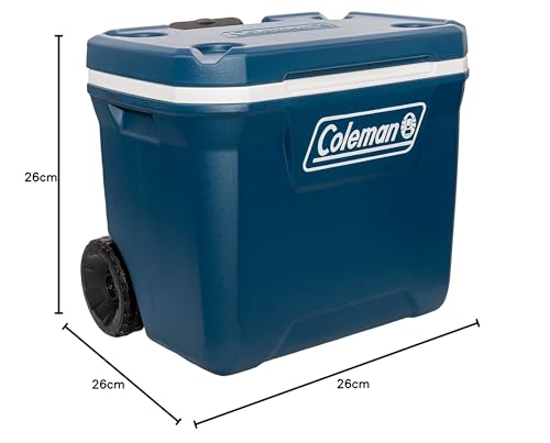 Coleman Xtreme cooler large cooler with a capacity of 47 liters & Campingaz camping kitchen Freezpack (3 x 20 x 26 cm), blue