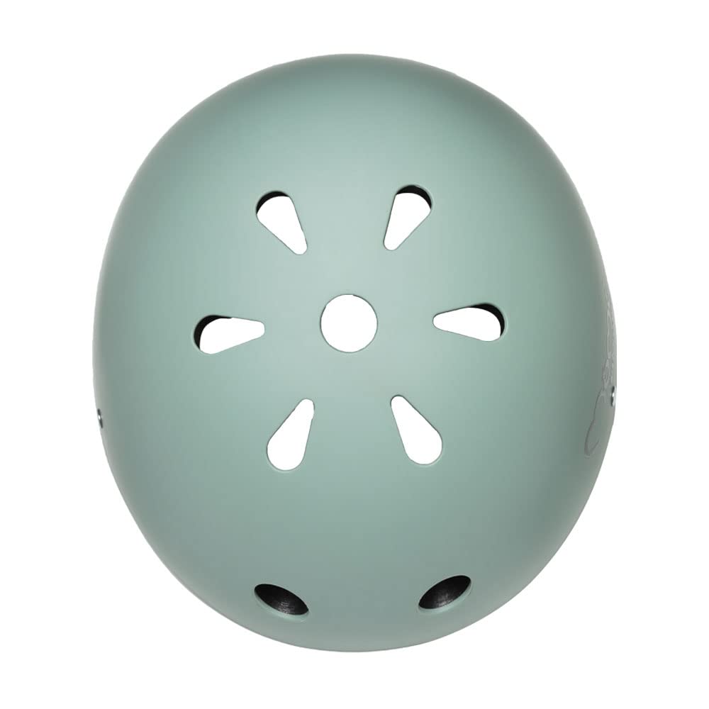 MoMi Mimi children's helmet adjustable, head circumference 47-58 cm (1-4 years), impact-resistant and shock-absorbing bicycle helmet for kids, 11 ventilation openings, foam padding, adjustable chin strap