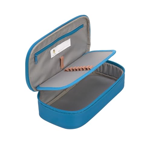 CASUAL pencil case, pencil case, school, spacy pencil case, unique blue