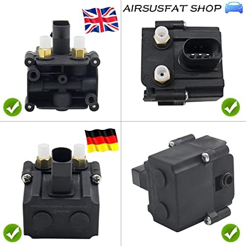 Airsusfat air suspension compressor valve block fits BMW F01 F02 F07 F11 X5 F15 X6 F16 air ride solenoid 37206789450 37206784137.