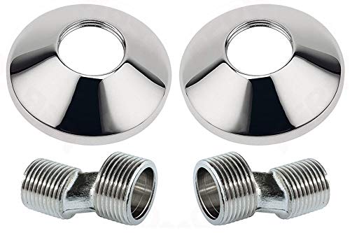 Wall-mounted faucet with diverter, connection hose, and shower hose.
