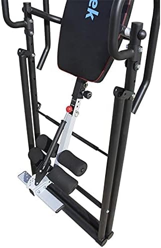 Inversion bench, foldable gravity trainer Yatek Model ECO for home use with full inversion for spine relief, back trainer supports up to 150 kg.