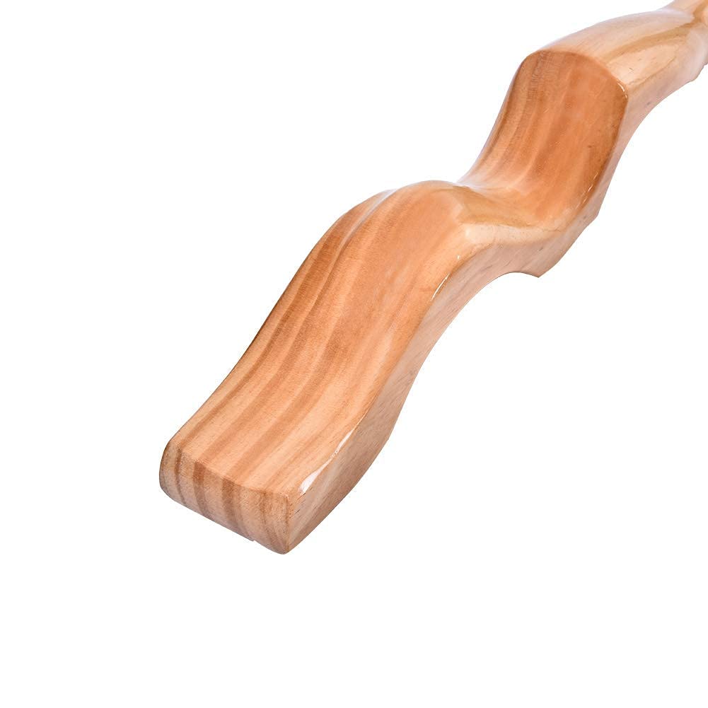 Wakect's Ballet Foot Stretcher, Foot Leg Stretcher, Pine Wooden Foot Pointe Dance Ballet Stretching feet with Rubber Band, For Training Flexibility Enhancement.