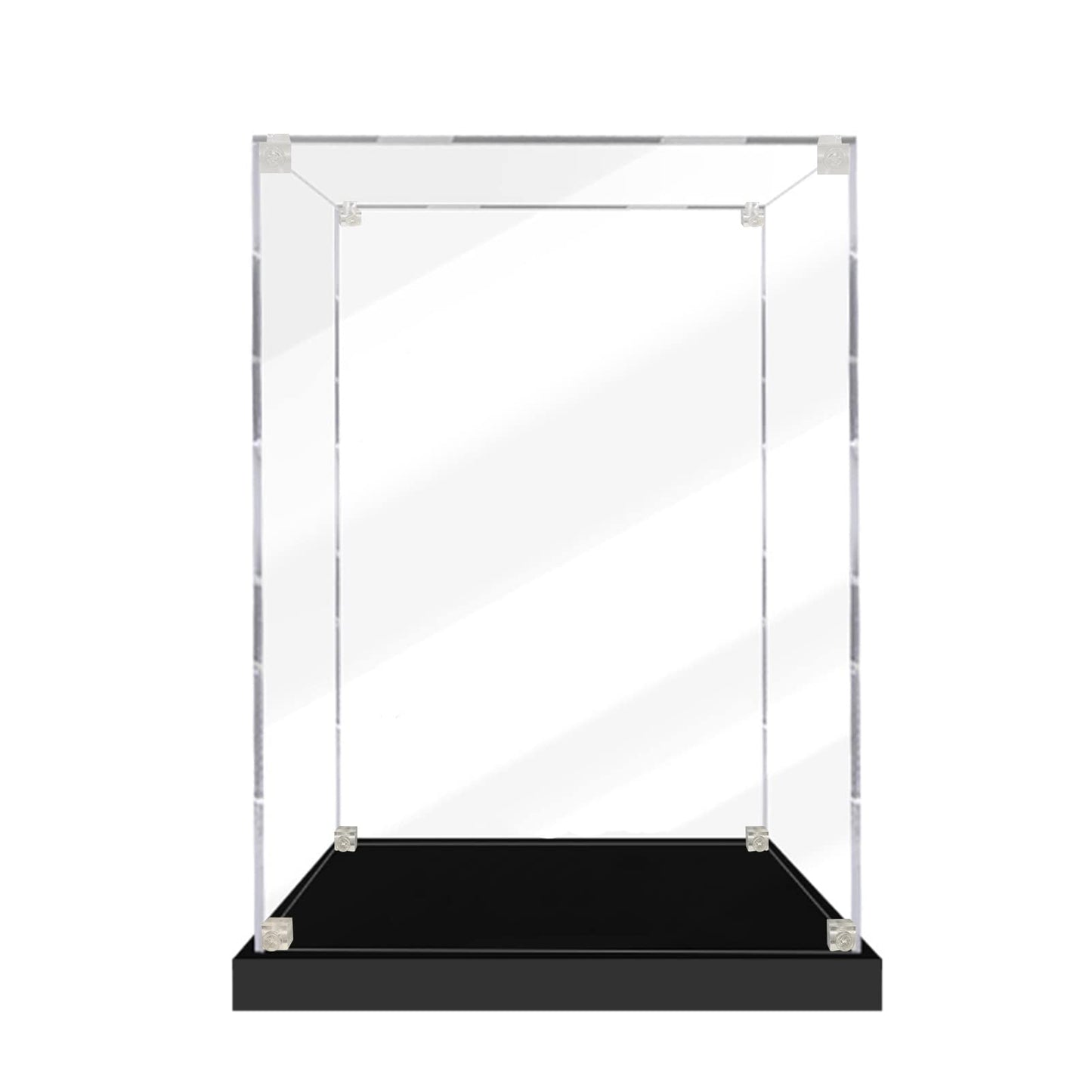 Acrylic display case for 76165/21345 Iron Man Helmet, Dustproof showcase for models collectibles (Case only)