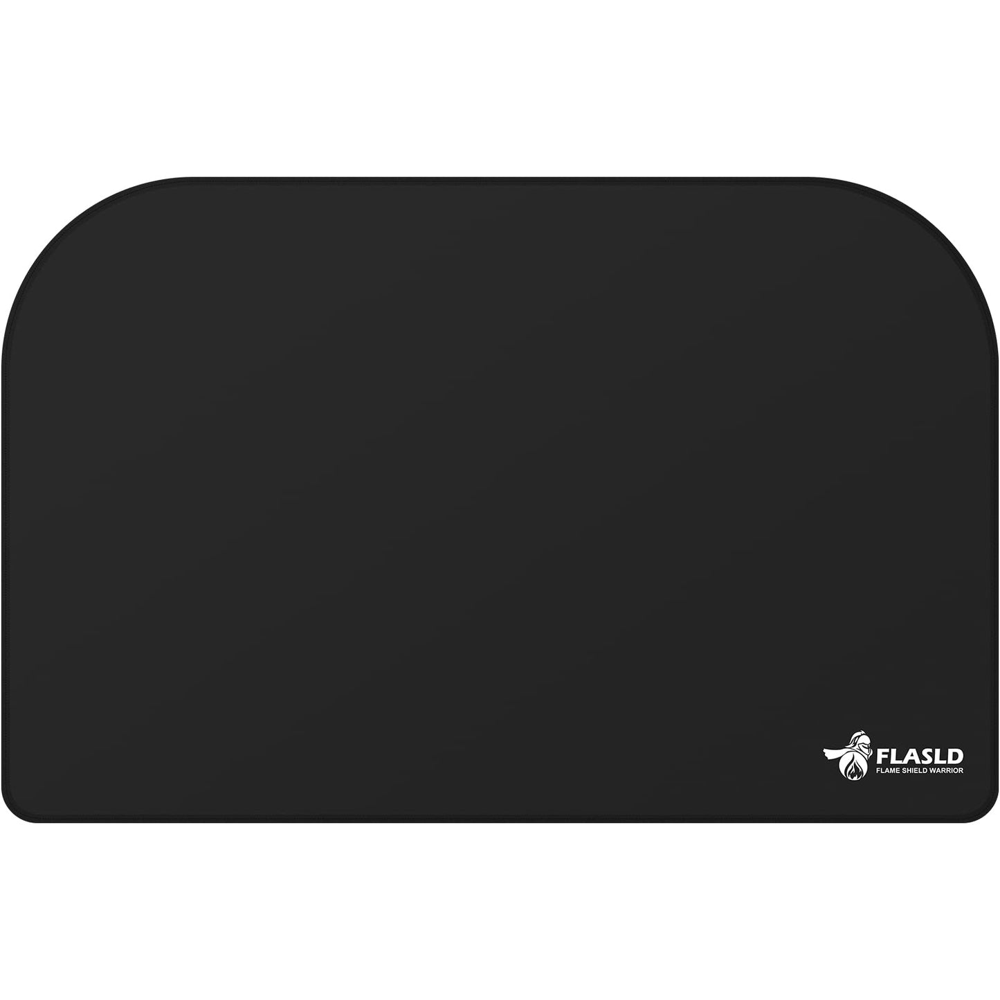 FLASLD Fireproof mat for indoor, flame-resistant mat for outdoor, fiberglass carpet for stove and chiminea, ember protection mat for wood stoves (32×48 inch)