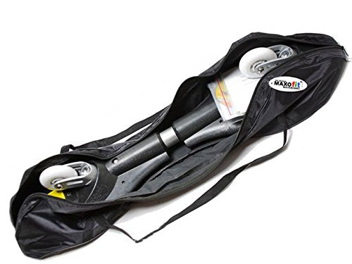 MAXOfit Waveboard Pro Close XL | Up to 100 kg | With LED light-up wheels, bag, and accessories for children