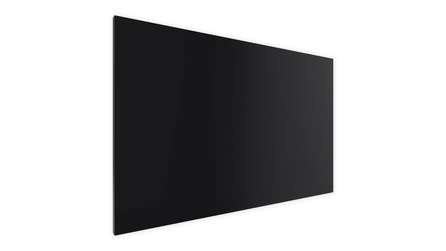 ALLboards Metallic Magnetic Board BLACK CHALKBOARD 60x40cm MetalBoards Memo board for any type of magnets Magnetic pin board + 6 chalks, 10 magnets and eraser