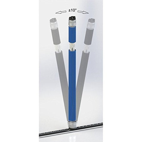 Airline beam - barrier for airline rails 1500-2200 mm - coating blue