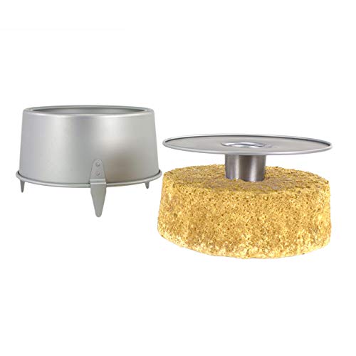 PME ANG094 Angel Cake Pan 9 X 4, anodized aluminum