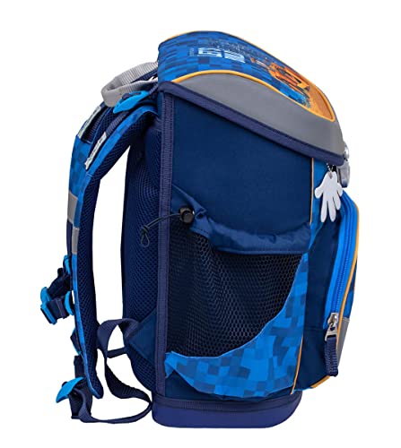 Belmil Mini-Fit School Bag Set 4-piece (405-33/AG/S) (Bulldozer)