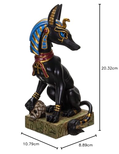 Pacific Giftware Anubis Figure by Stanley Morrison - Jackal God Egypt Statue Decoration