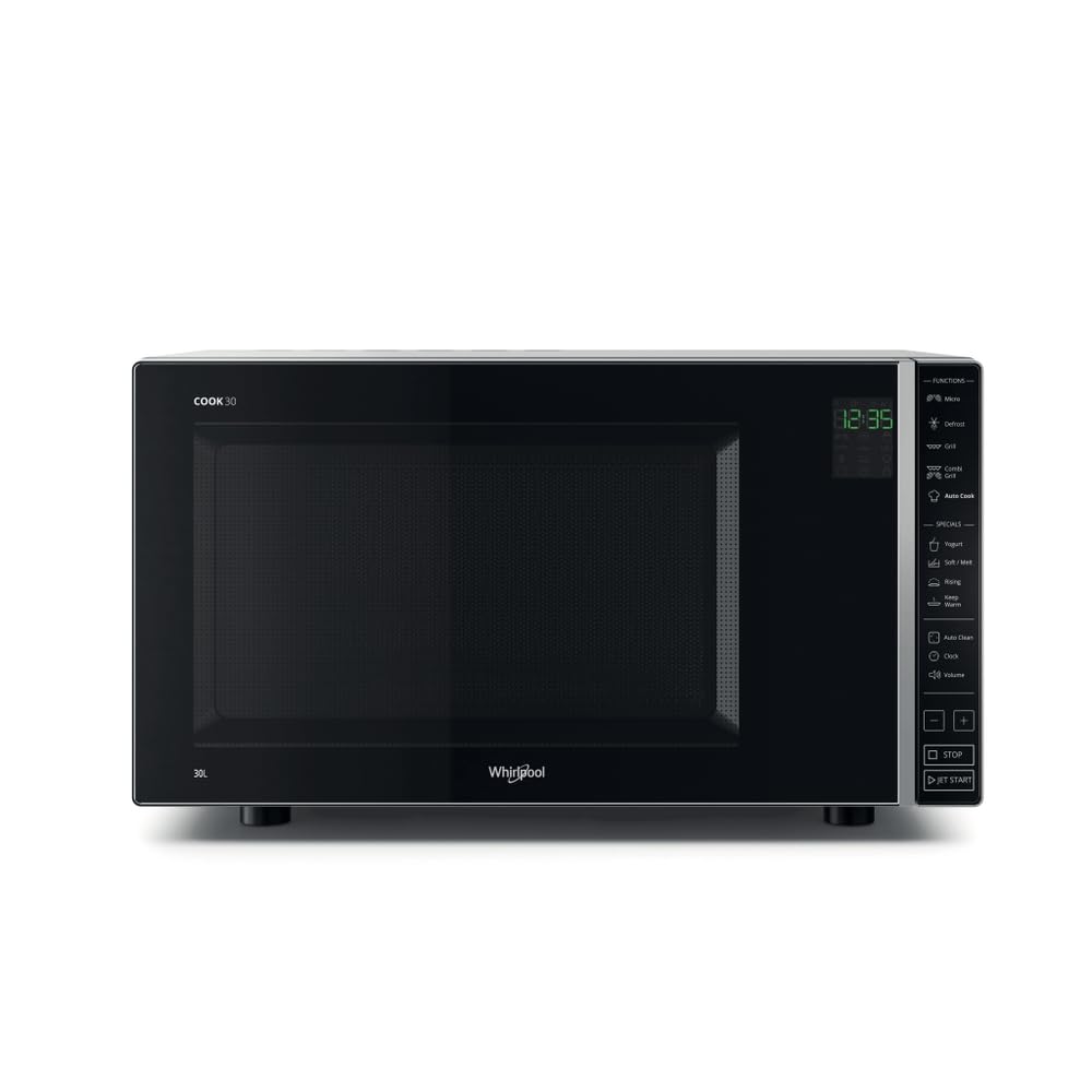 Whirlpool MWP 303 SB Combination Grill and Microwave / 900 W / 30 L Capacity / Quartz Grill 1050 W / AutoClean / Yogurt Function / Melting Function / Keep Warm Function
