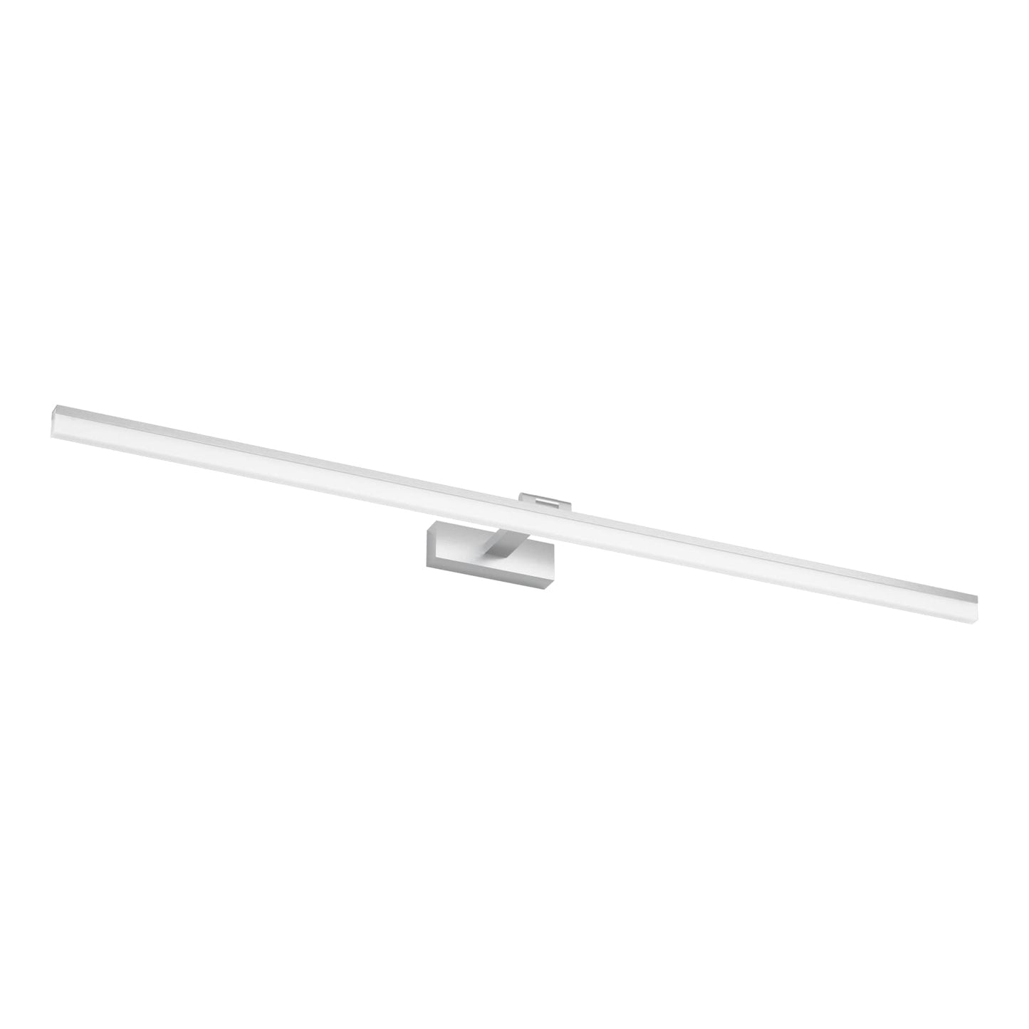 Klighten LED Mirror Light Bathroom 32W 1820LM Cool White 6000K, 180° Rotation, IP44 Waterproof Mirror Lamp Bathroom, Non-dimmable Bathroom Light Wall Lighting 120CM (Silver)