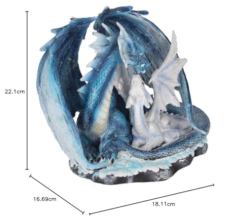 Nemesis Now D0291B4 - Mother's Love Figurine 22cm blue