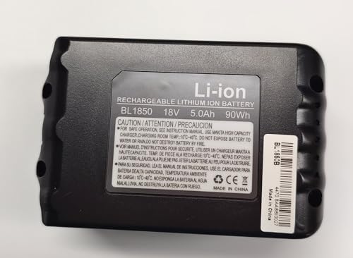 2 pieces 18V 5Ah BL1850 battery & charger DC18RD 2-port dual fast charger for Makita BL1830 BL1840 BL1850 BL1860 196933-6, radio DMR100, DMR101, DMR102, DMR103B, DMR104, DMR105, DMR108
