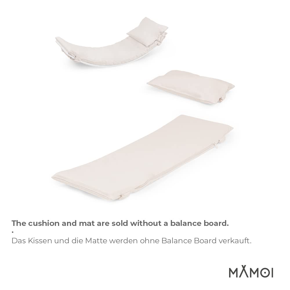 MAMOI® Kids Balance Board Mat, Cushion for balance board rocker, Balance and equilibrium trainer, Soft mat for indoor balance board, Mat from 1