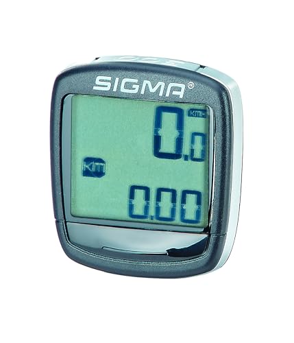 Prophet Bicycle Computer Sigma 500 Bike Computer - 5 functions, speed, daily and total distance, ride time & time.