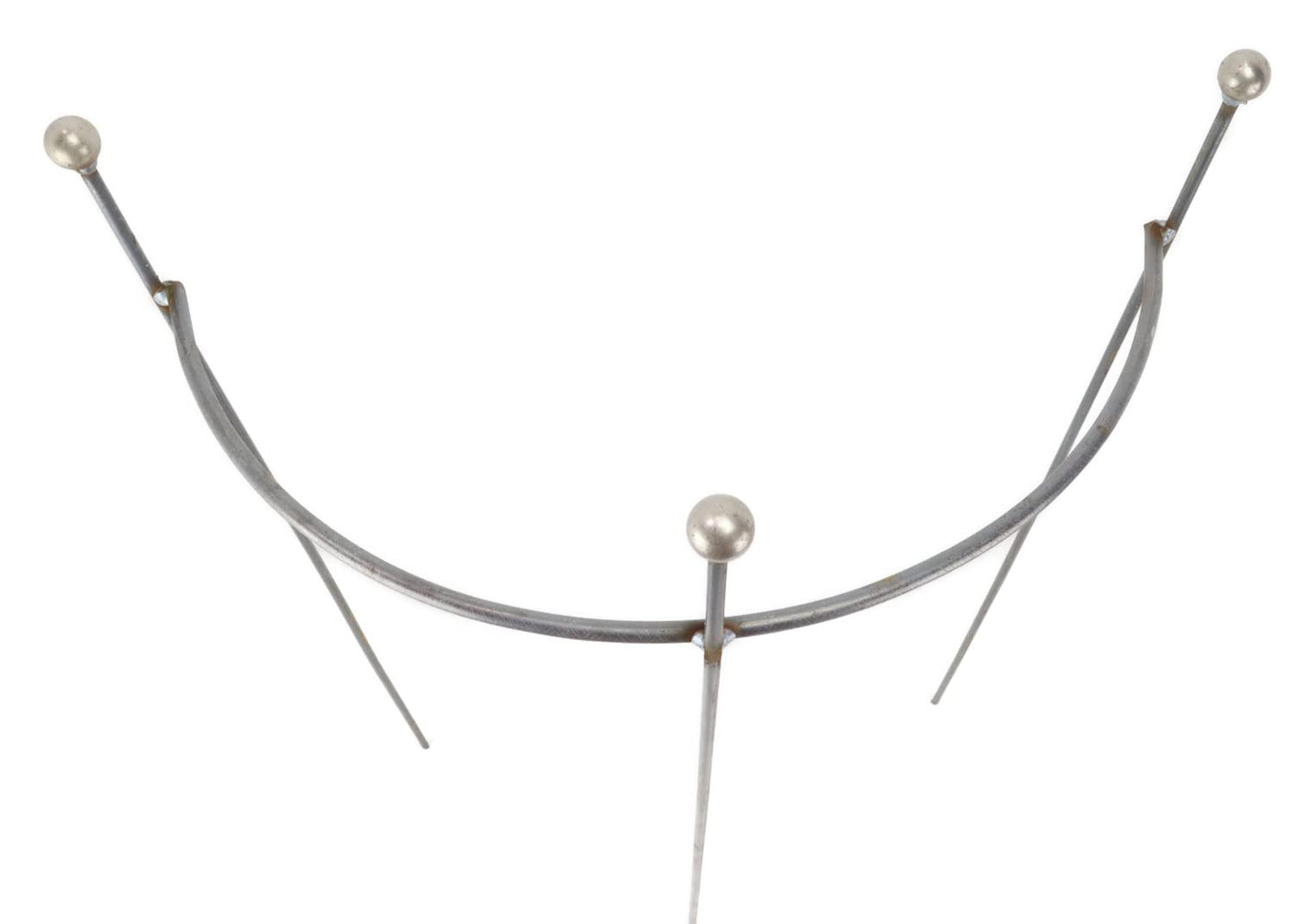 Deer Terracotta 4X Perennial Holder Hugo half-round Sphere stable Width 55cm Height 90cm Solid material Climbing aid with ball Plant support Trellis