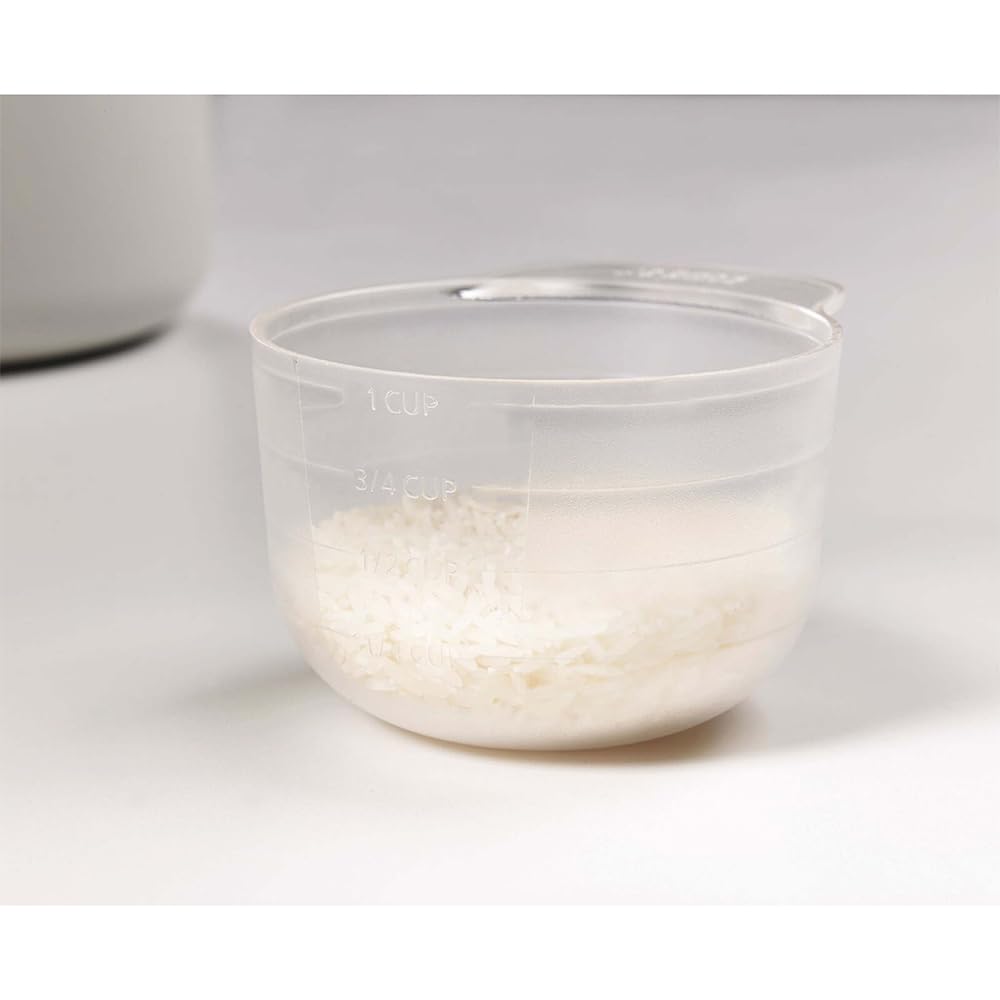 Joseph Joseph M-Cuisine - Microwave Rice and Grain Cooker Steamer, 2 Liters - Stone/Orange