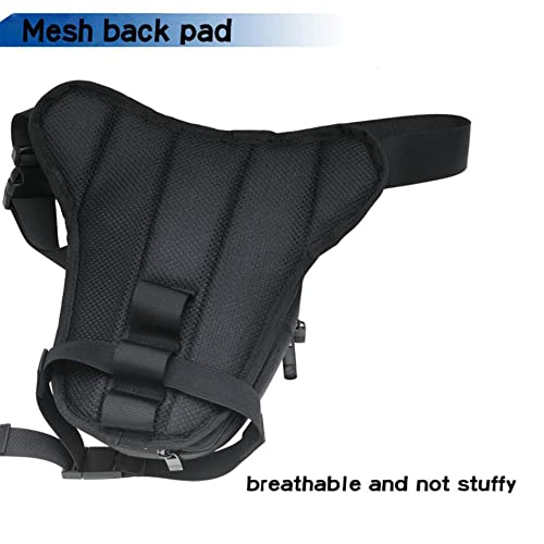 Thigh pouch and leg bag for men and women, sports leg bag for running, cycling, motorcycling, sports, and work.