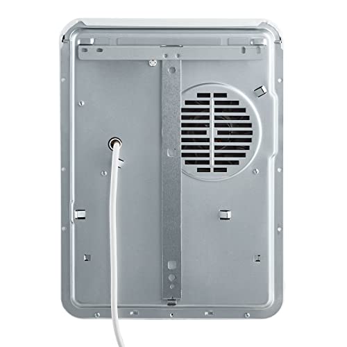 EWT Bathroom Quick Heater Future, efficient wall-mounted heating device, including thermostat with return timer & adaptive start function, 2000 W heating power, White