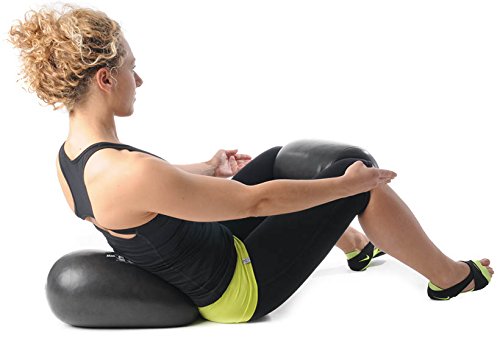 Original Pezzi® Mini Eggball® MAXSAFE 2-pack Ø18x36cm Yoga Workout black