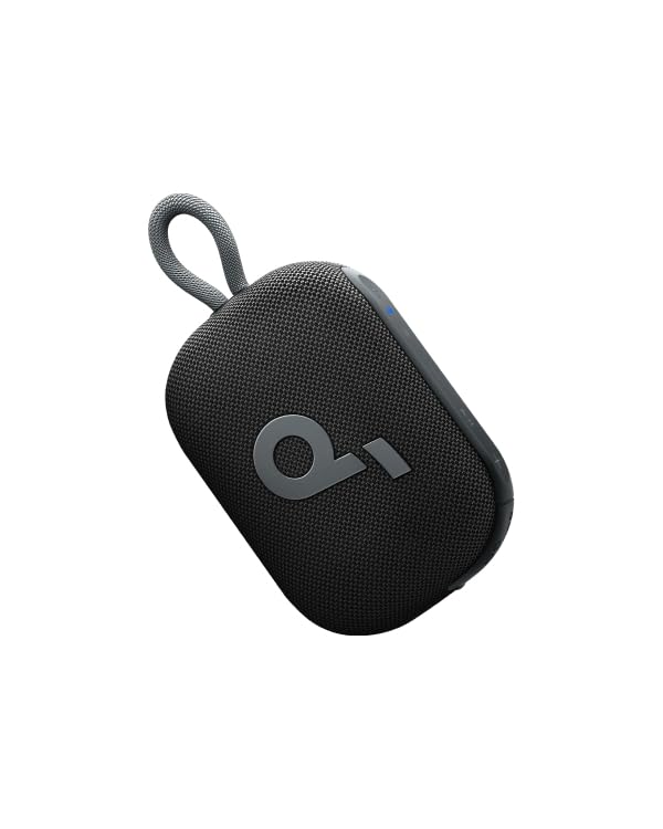 Soundcore by Anker Select 4 Go Bluetooth Speaker, portable mini speaker for shower, with 20h playtime, IP69 water and dustproof, floatable, powerful sound for indoor, outdoor & hiking.