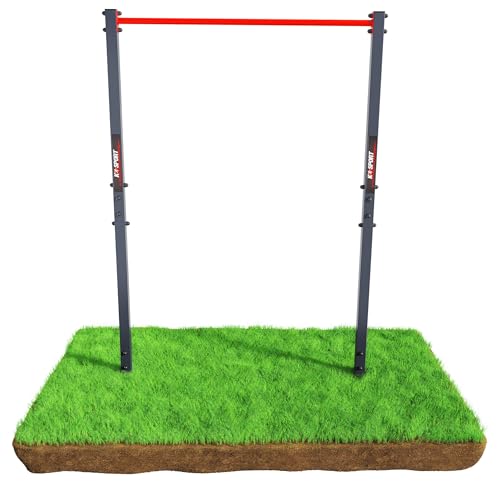 K-Sport: Stationary outdoor pull-up bar with 150kg capacity I Weatherproof power station with pull-up bar I Pull-up tower for muscle training, including e-book.