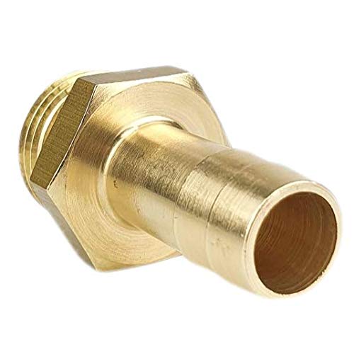10 pieces of hose nipple air coupling plug - coupling plug external thread - G 1/2" x 19mm