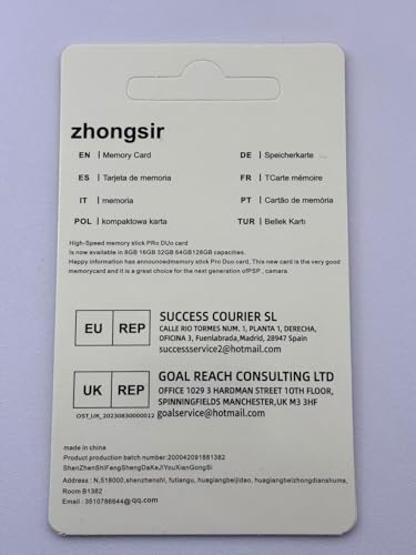 High Speed 64 GB Memory Stick Pro Duo (Mark2) PSP memory card compatible with Sony PSP1000 2000 3000 camera memory card.
