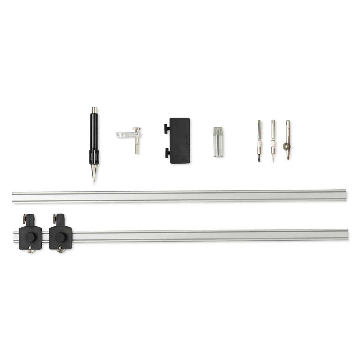 Aristo AH59000 Beam compass (for circles with diameters up to 1280 mm, including accessories)