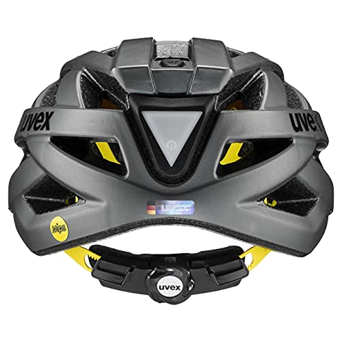 uvex city i-vo MIPS - lightweight city helmet for women and men - MIPS system - washable interior - titanium matte - 52-57 cm