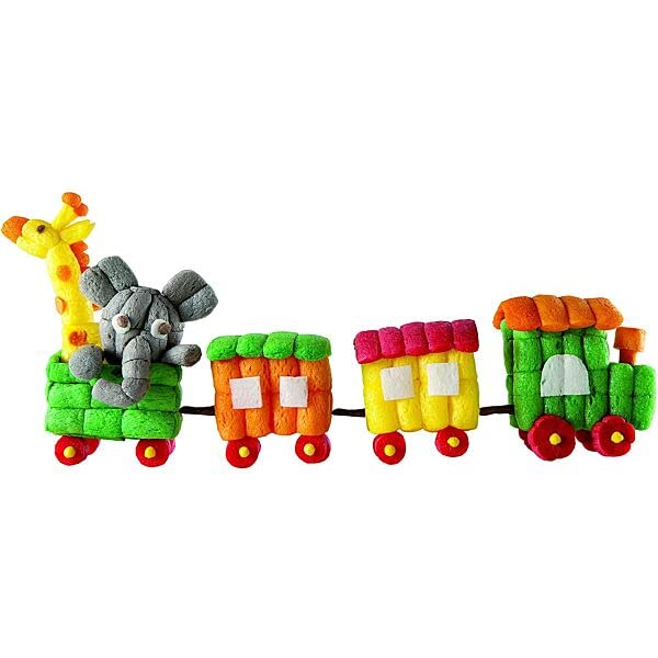 Playmais BASIC XL craft set for children aged 3 and up | Over 2000 pieces for crafting | Natural toy | Promotes creativity & motor skills | Gift for girls & boys | MADE IN GERMANY