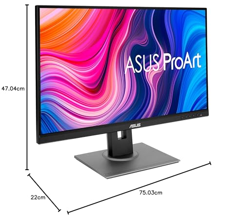 ASUS ProArt PA278QV - 27-inch WQHD Professional Monitor - 16:9 IPS, 2560x1440 resolution - ergonomic, pivot, Calman, frameless, high color accuracy - DVI, DisplayPort, HDMI, Mini-DP, USB hub.