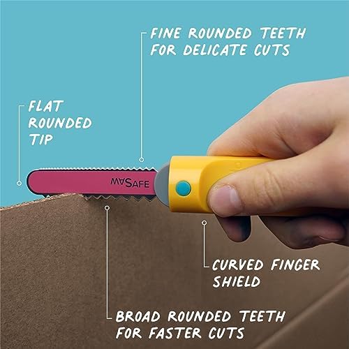 Makedo - construction toys for cardboard, kids games for ages 5 and up, educational mint toy, ideal for creative play at home - 126 piece tool set - Discover Pack.