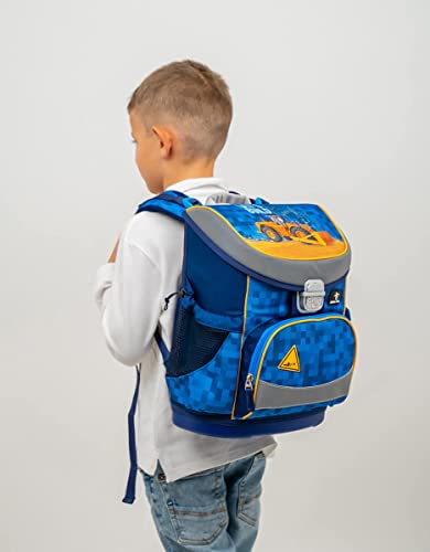 Belmil Mini-Fit School Bag Set 4-piece (405-33/AG/S) (Bulldozer)