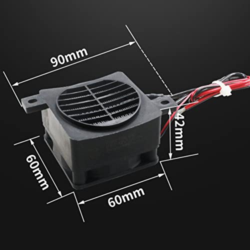 Air heater, 220V 300W Constant Temperature Electric Heater Fan Electric Ceramic Thermostat Air Heater for Air Conditioner, Automobile.