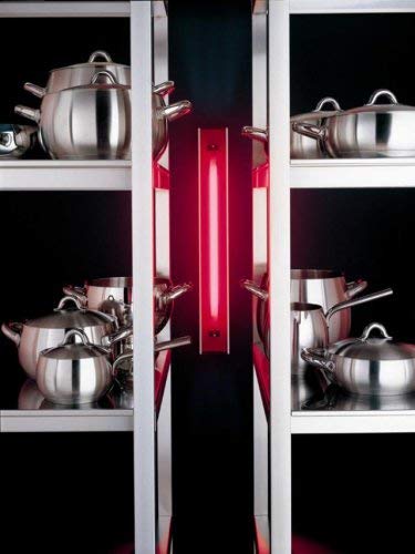 Alessi "MAMI" flat casserole with two stainless steel handles