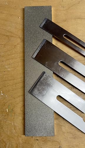 DMT Dia-Sharp Diamond Sharpening Stone 11.5" Extra Coarse | Professional grade sharpener | 30cm stone for knives and tools | Made in USA | D11X