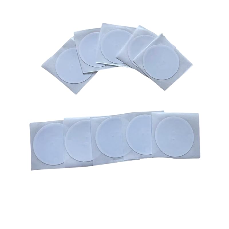 ISO14443A 13.56mhz RFID 1K NFC Tags/Stickers 25mm diameter round (100 pieces)