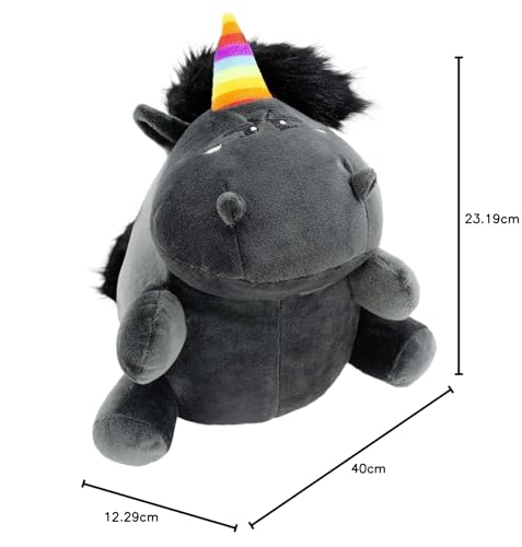 United Labels Pummel & Friends - Grumpy Unicorn plush toy cuddly toy 40 cm
