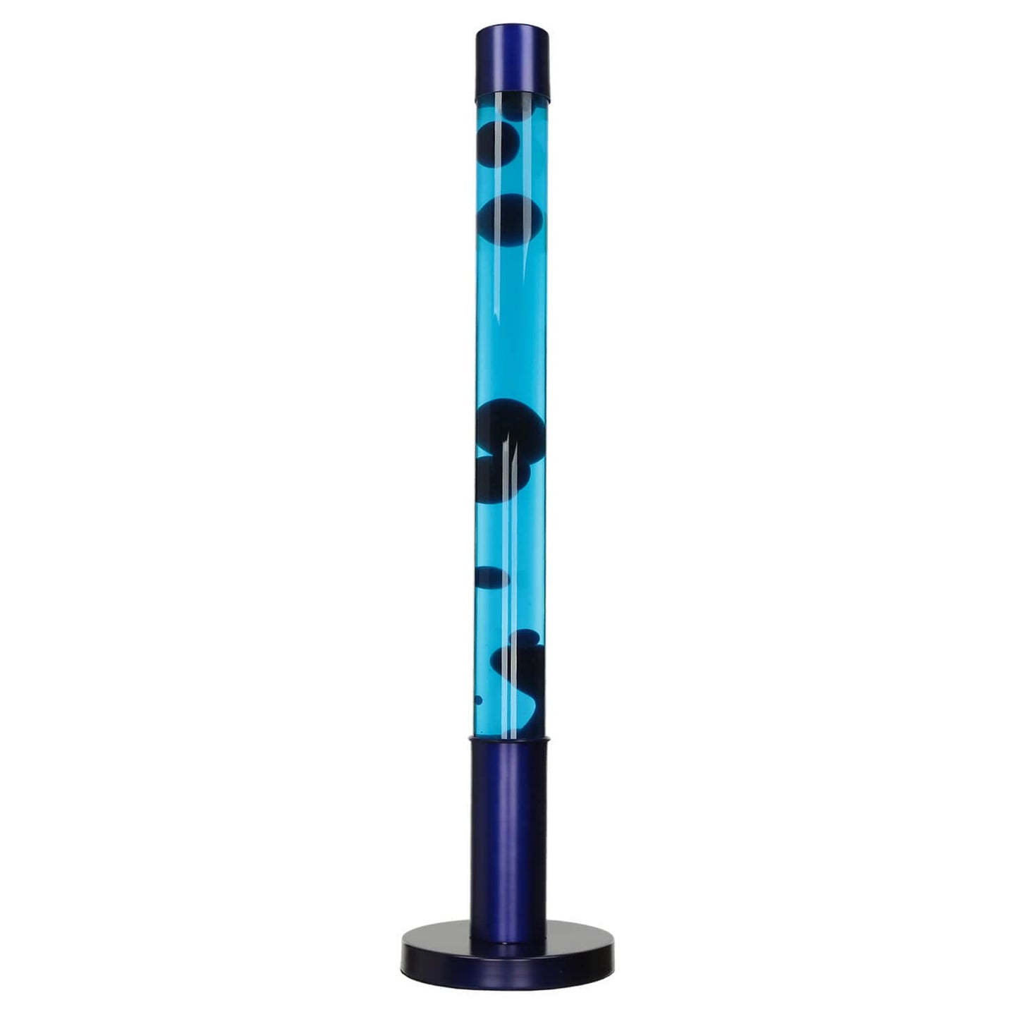 XXL lava lamp, large blue purple, retro lamp, cool, mysterious, magical, 76 cm, G9 50 W with cable switch, including bulb, volcano floor lamp