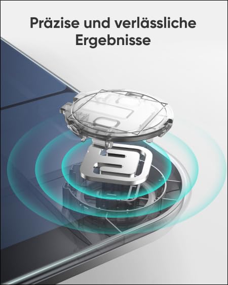 eufy by Anker WiFi Fitness Tracking Smart Scale P3, smart scale with analysis, virtual 3D body model, digital scale with 16 measurements, heart rate, BMI, Bluetooth, with app