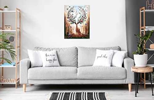 Ravensburger CreArt 20273 - Magic Deer - Paint by Numbers for Adults, DIY Painting Kit with Brush and Acrylic Paints, Gift for Women and Men, Painting for Adults.